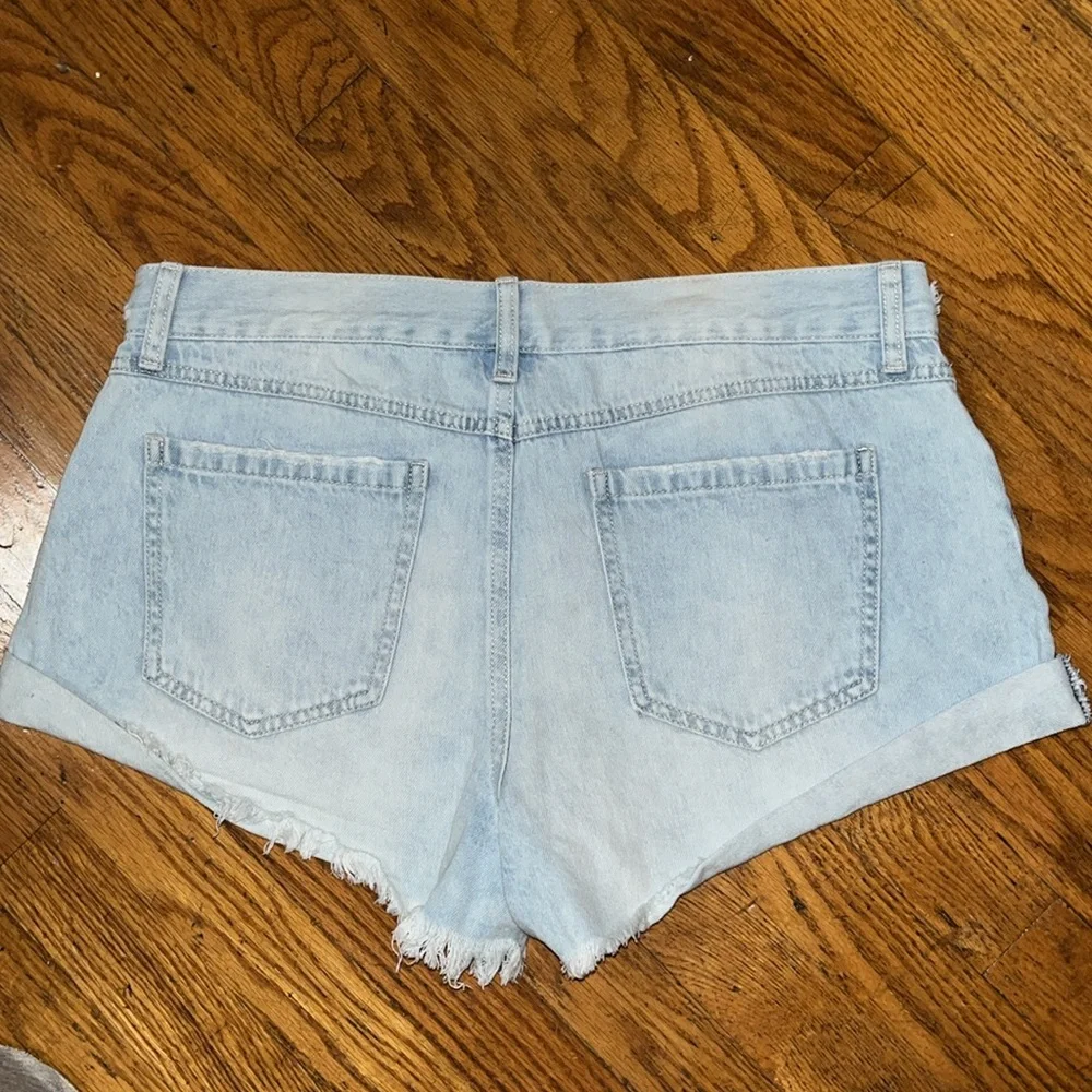 NWT Rewash Authentic Denim The Baggy Short Distressed Shorts Size 30